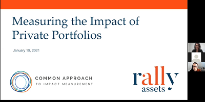 Measuring the Impact of Private Portfolios